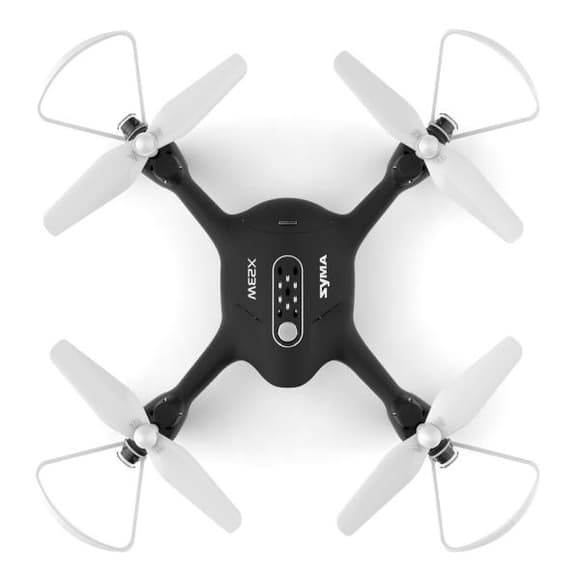 Квадрокоптер Syma з 2,4 ГГц керуванням та FPV-камерою 21 cм чорний (X23W Black)
